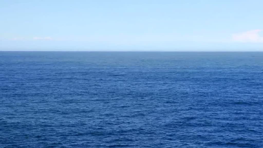Open sea under a wide sky